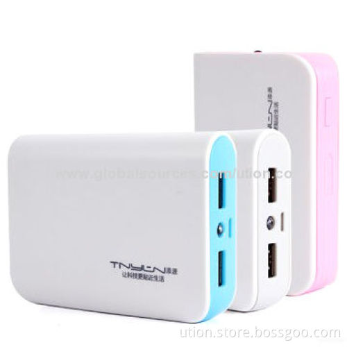 Factory Direct Wholesale New Portable 5,200mAh Power Banks for Mobiles with Free Samples and Logos